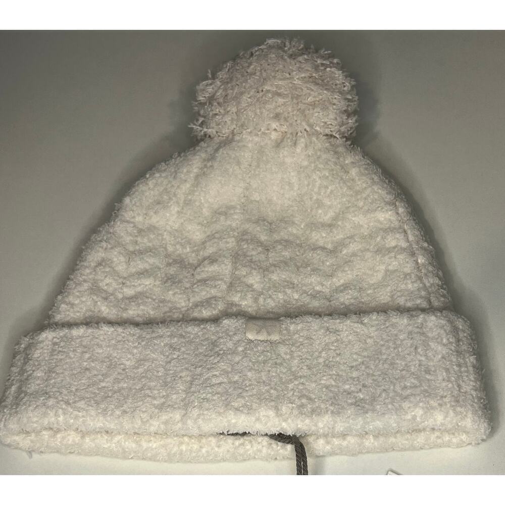 NWT Barefoot Dreams- Women's Cozy Chic Pom Pom Beanie - Picture 4 of 5